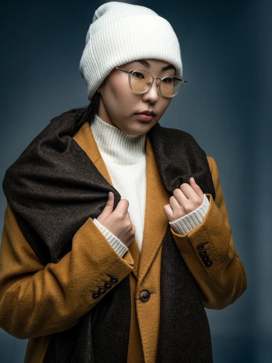 White Woolen Hat