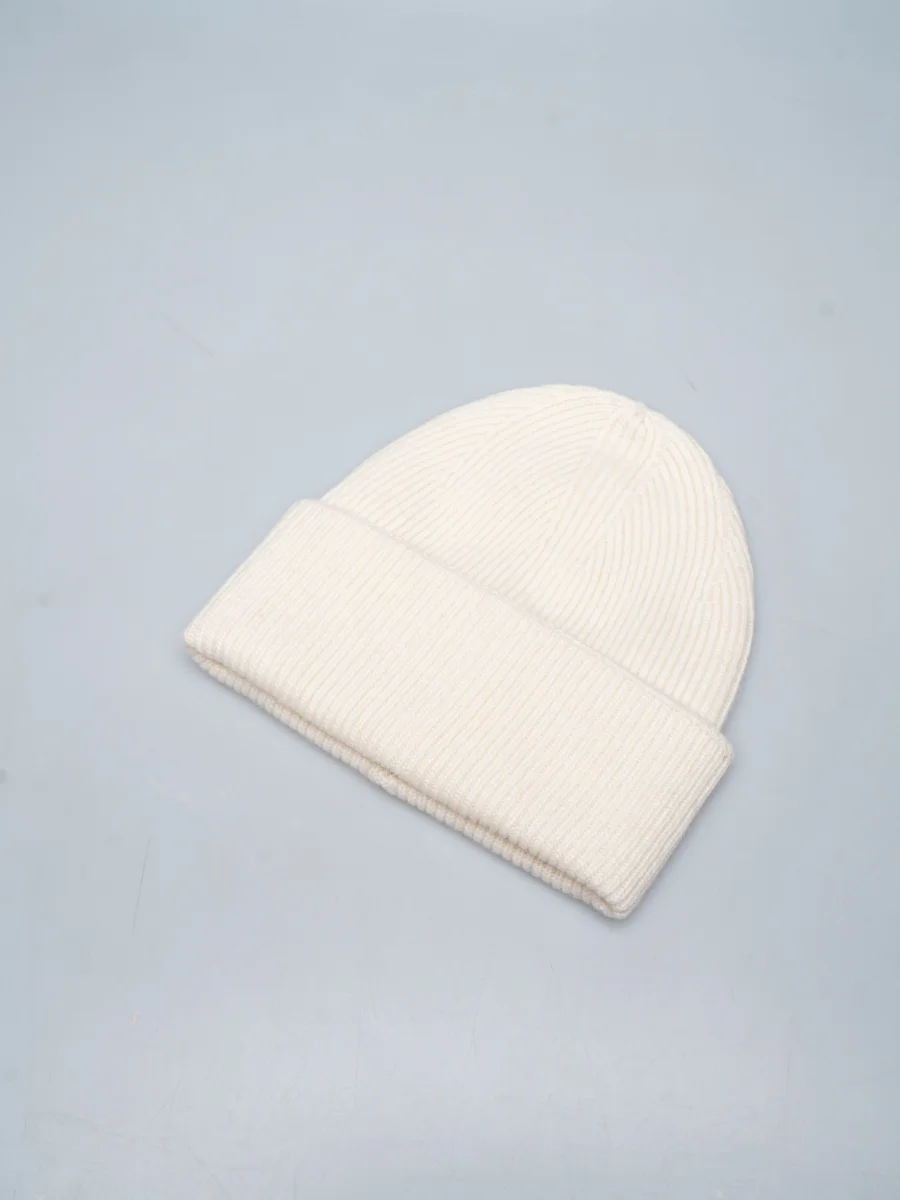 White Woolen Hat